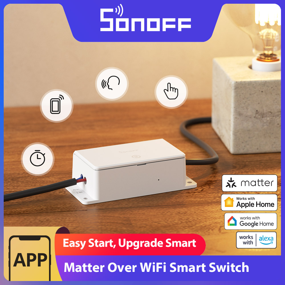 SONOFF BASIC-1GS Matter Over W - огляд і ціна Sonoff Basic Switch