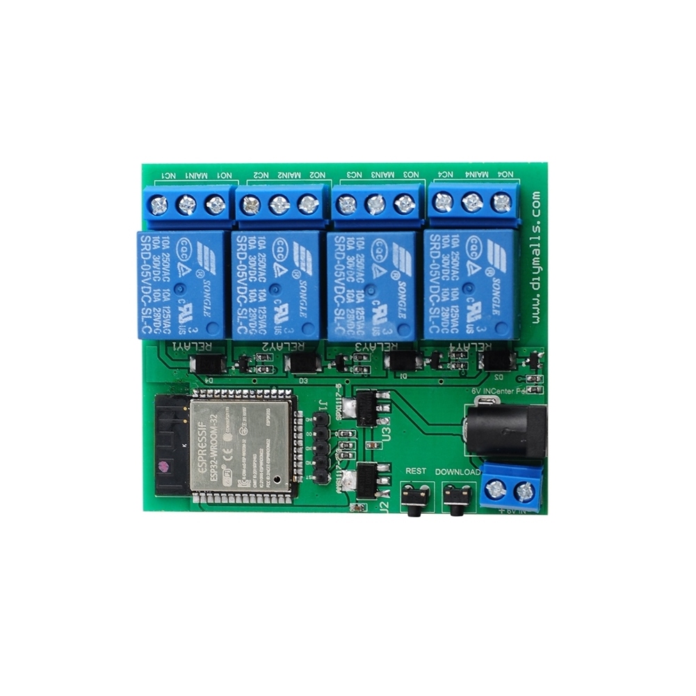 ESP32S 4-Channel WiFi/Bluetoot - огляд і ціна Iot Diy Home Automation