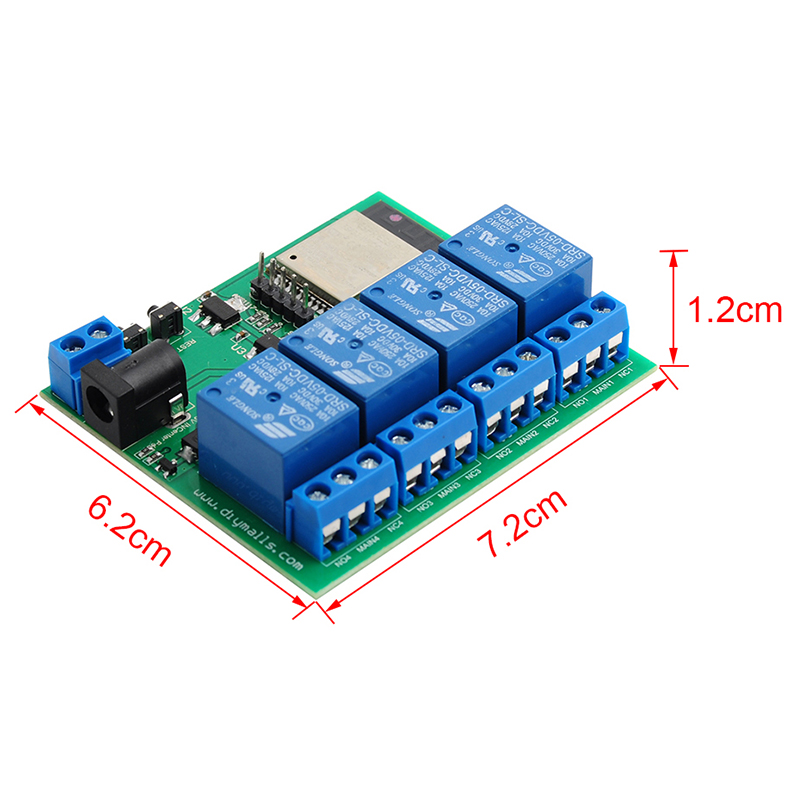 ESP32S 4-Channel WiFi/Bluetoot - огляд і ціна Iot Diy Home Automation