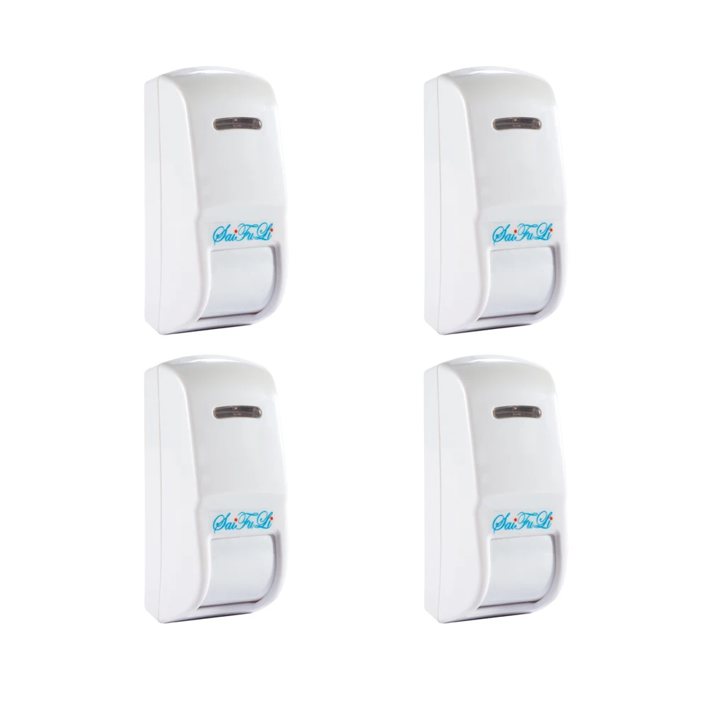 4Pcs Wire Curtain Infrared Det - огляд і ціна Motion Sensor Pir Wired