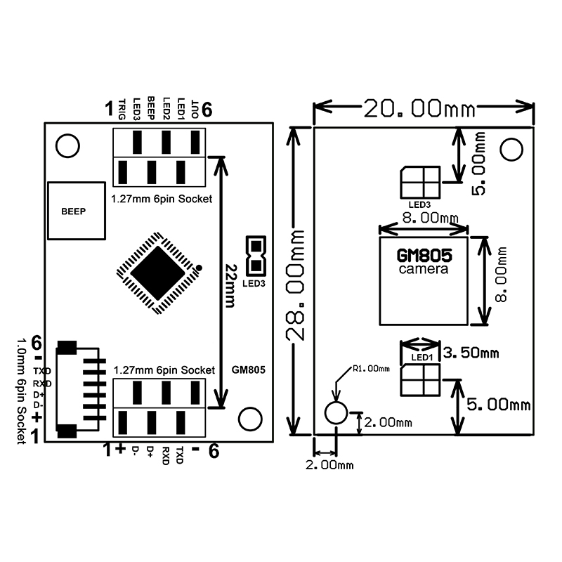 GM805 Series UART USB DC5V Bar - огляд і ціна Home Automation Arduino