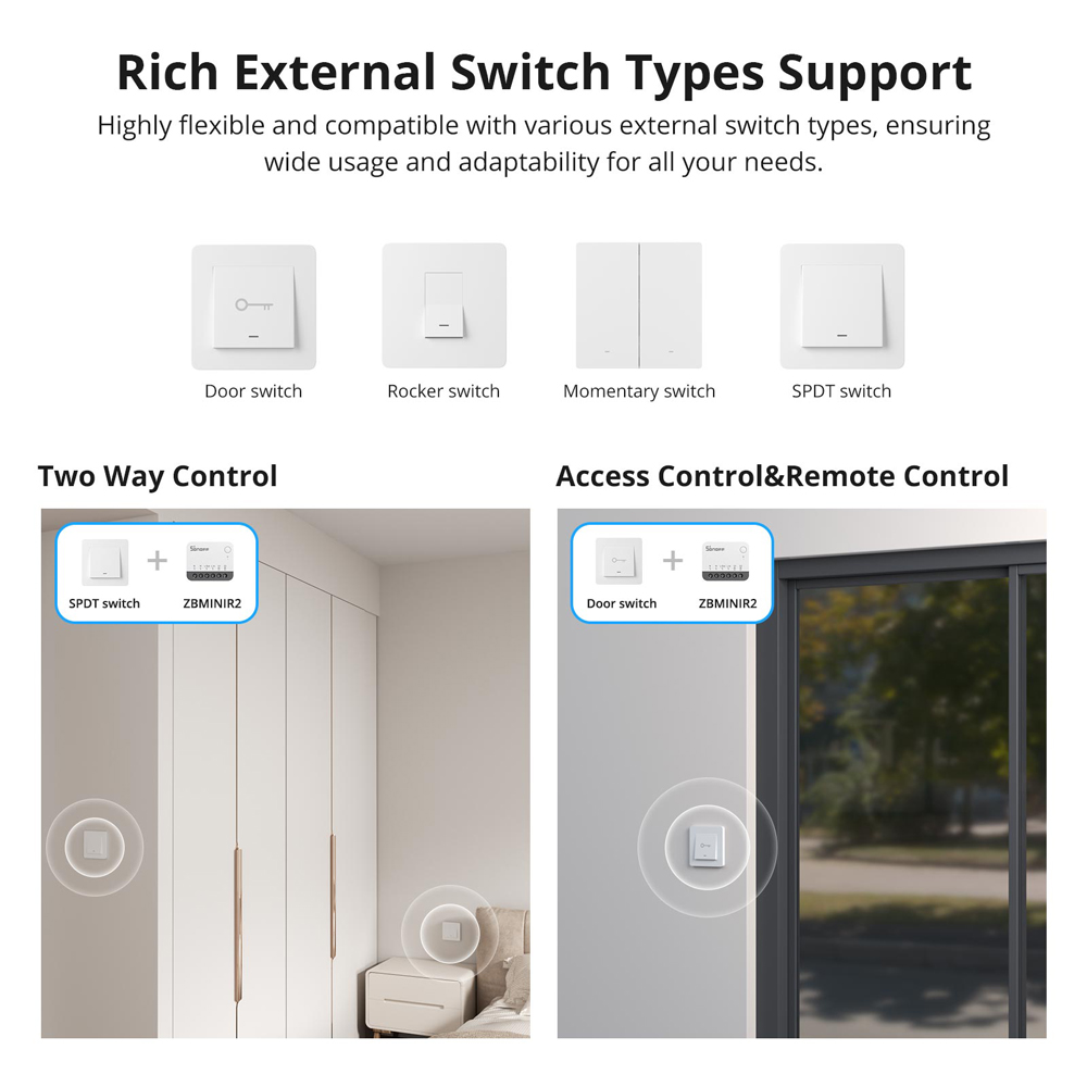 SONOFF ZBMINIR2 Extreme Zigbee - огляд і ціна Sonoff Basic Switch