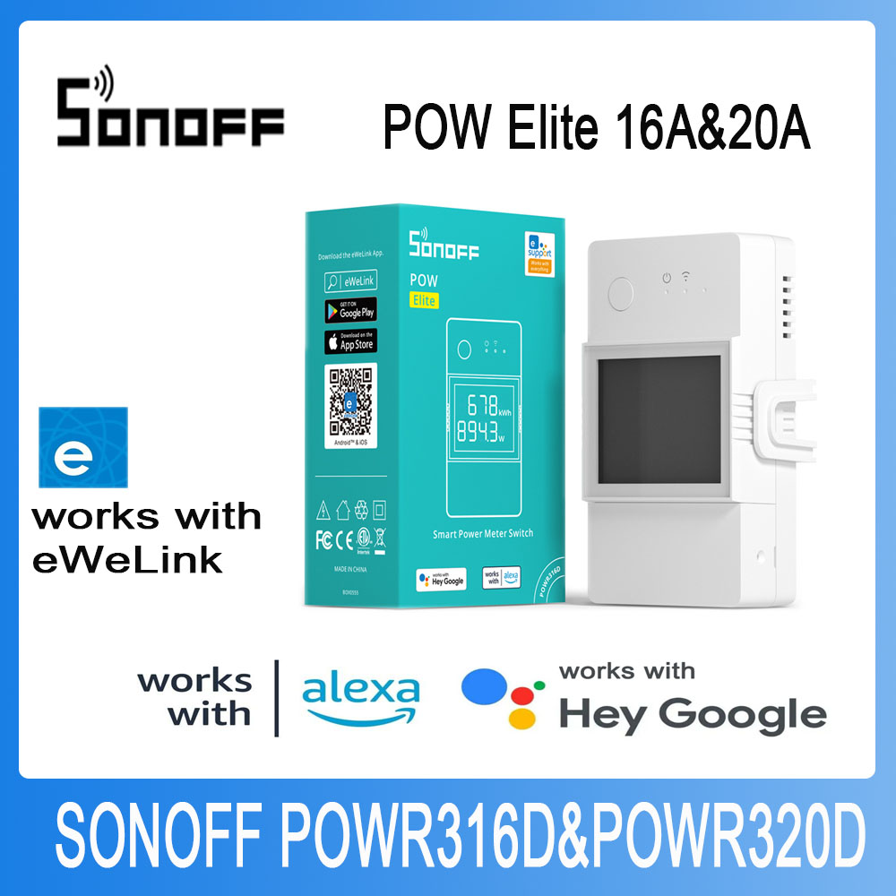 SONOFF Pow Elite Power Meter W - огляд і ціна Sonoff Basic Switch