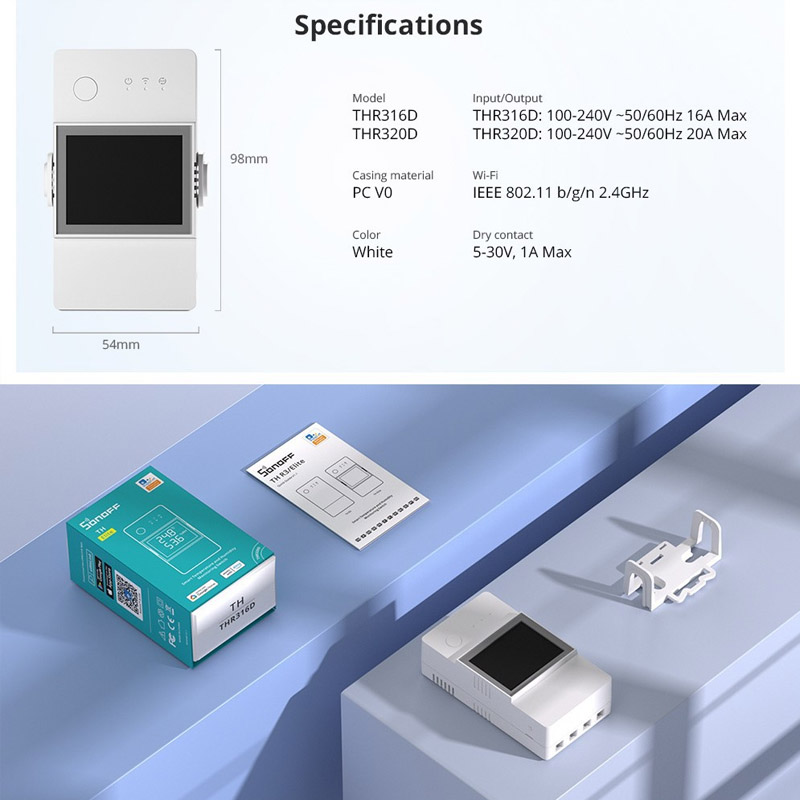 SONOFF POW Elite WiFi Smart Po - огляд і ціна Sonoff Basic Switch