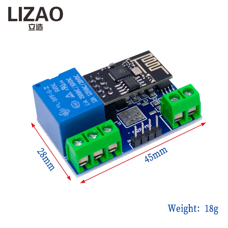 LIZAO ESP8266 5V WiFi IoT Rela - огляд і ціна Iot Diy Home Automation