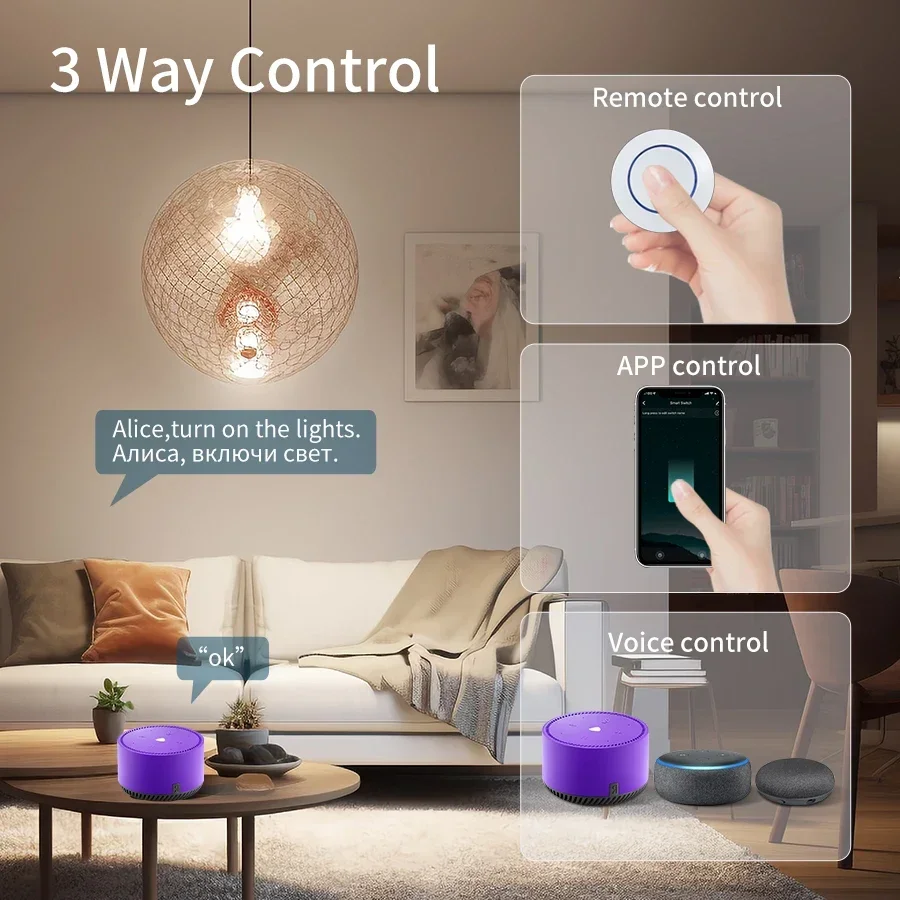 Tuya WiFi Smart Switch 16A RF4 - огляд і ціна Sonoff Basic Switch