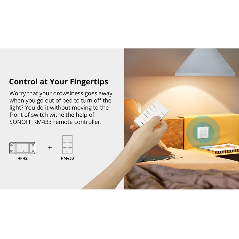 SONOFF BASICR2 RFR2 Wi-Fi 433M - огляд і ціна Sonoff Basic Switch