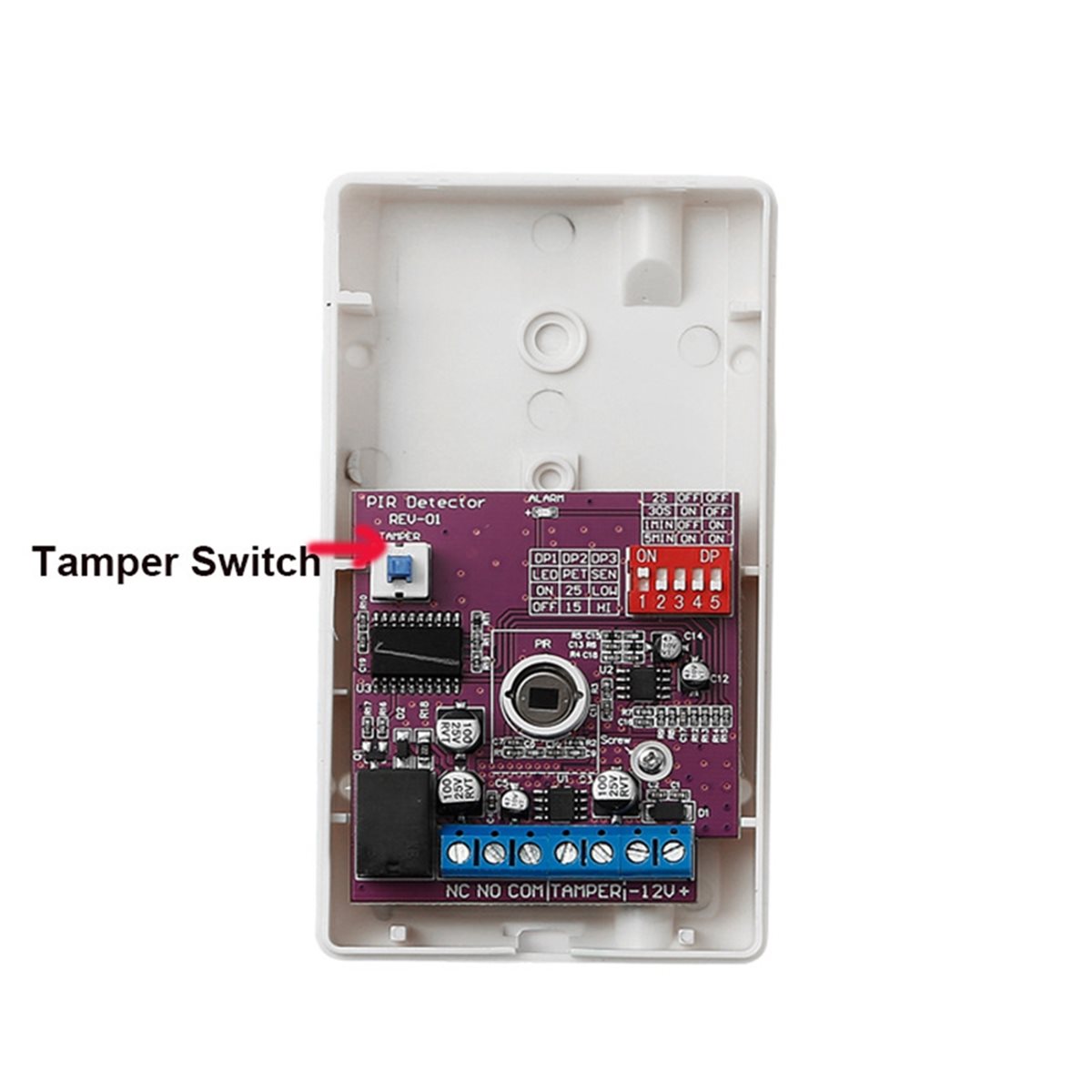 AA80 12V Wired Passive Indoor  - огляд і ціна Motion Sensor Pir Wired
